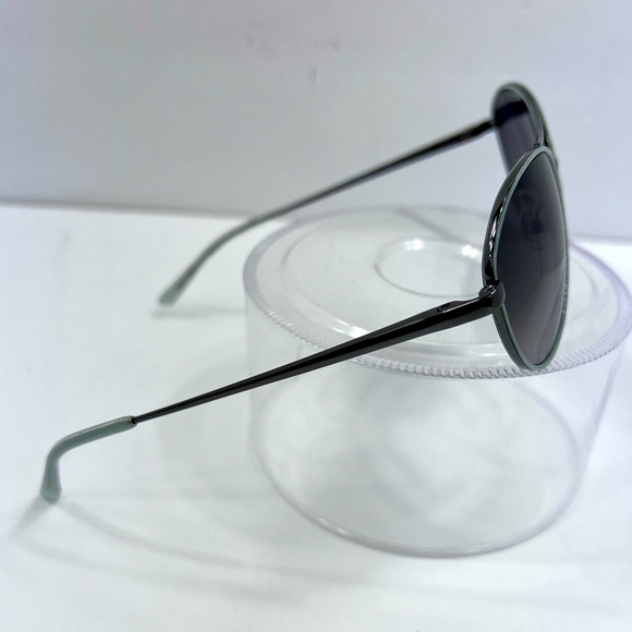 ⭐️BADGLEY MISCHKA💯 LADIES METAL FRAME W/SPARKLES IN FRONT, CAT STYLE SUNGLASSES - Picture 4 of 16